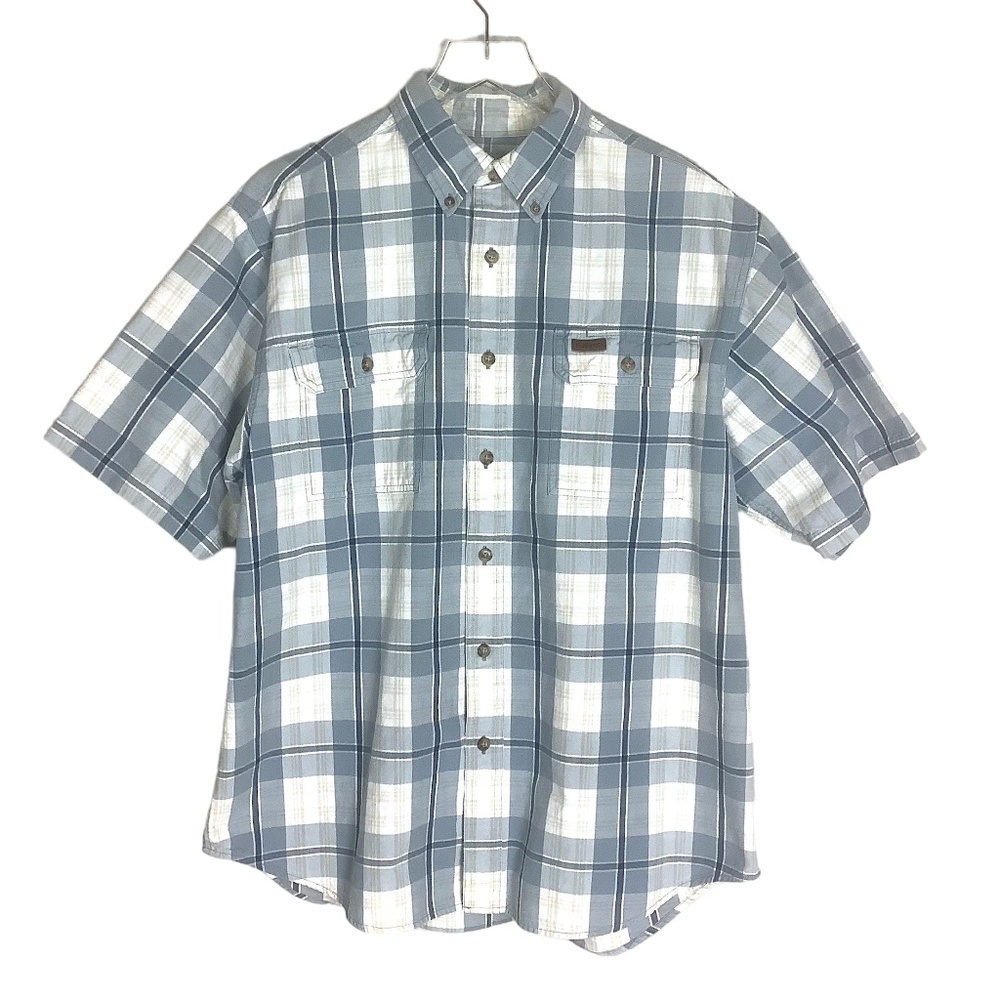 Carhartt Plaid Short Sleeve Shirt with Pockets‎